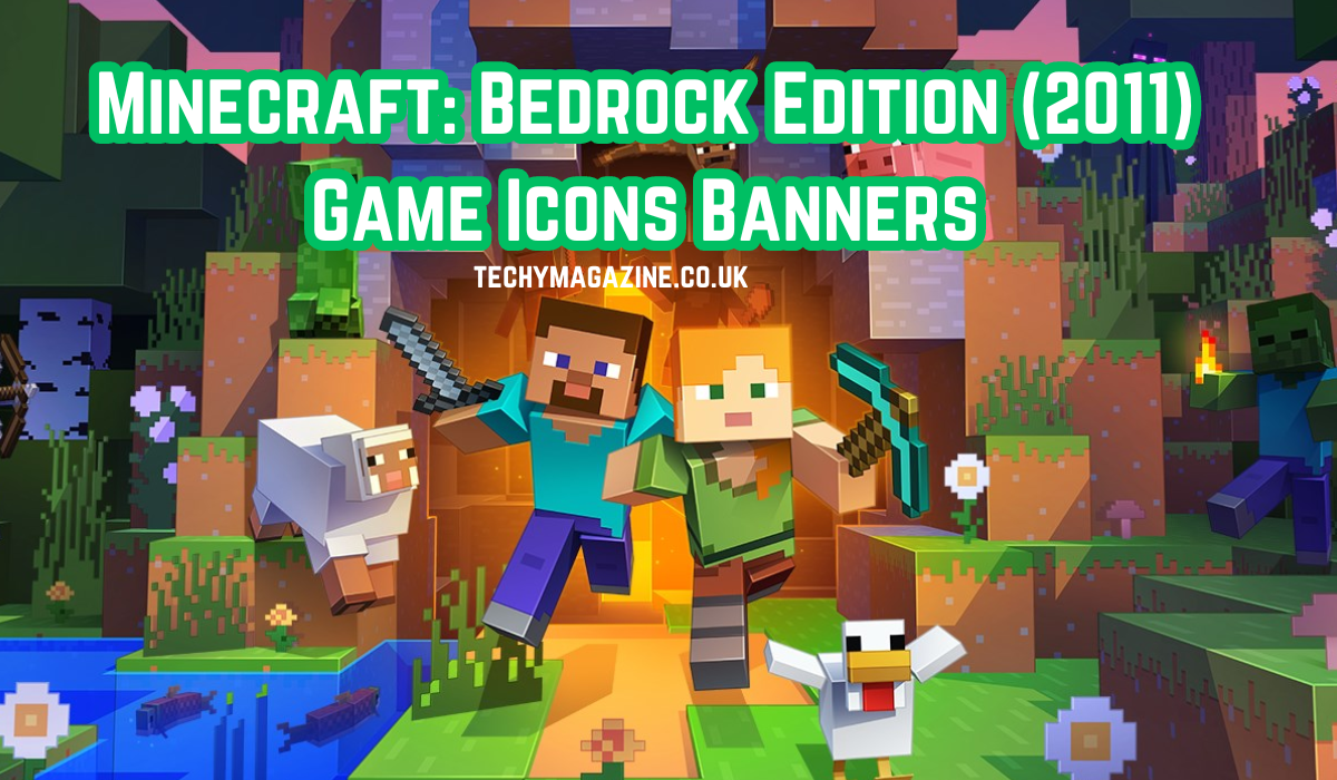 minecraft: bedrock edition (2011) game icons banners